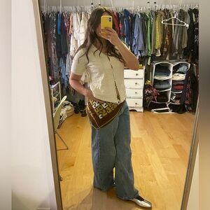 Vintage Embroidered Cotton Top